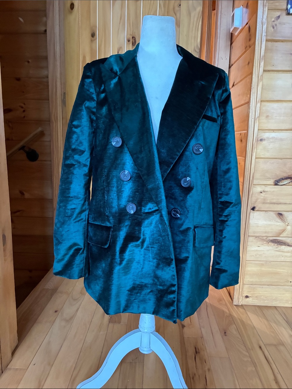 Free people velour dress jacket